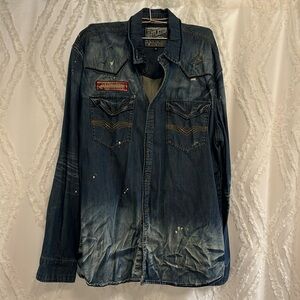 Affiction Jean shirt 2x